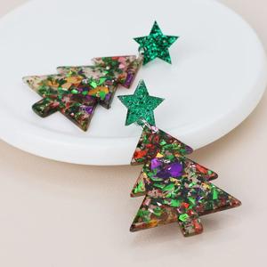 Peace of Mind Jewellery Christmas Tree Earrings